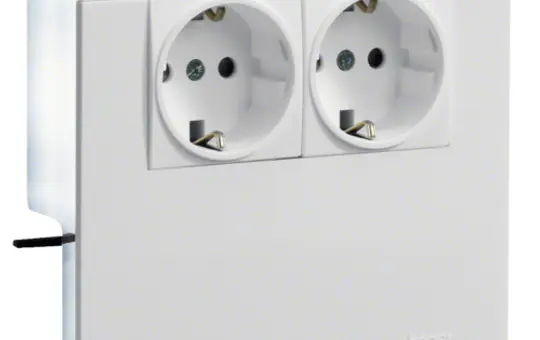 HAGER Device carrier for skirting trunking 