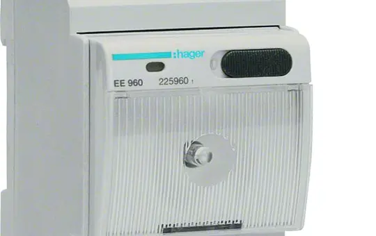 HAGER Luminaire compact pour installation en tableau électrique 