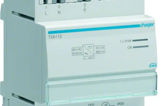 HAGER KNX bus power supply 