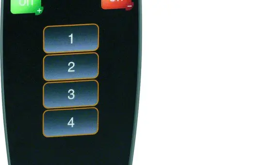 HAGER IR remote control for presence detector 