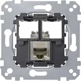 MERTEN Mounting Plate with RJ45 Connection Module 