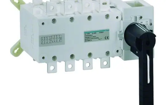 HAGER Changeover Switch 4P Modular 