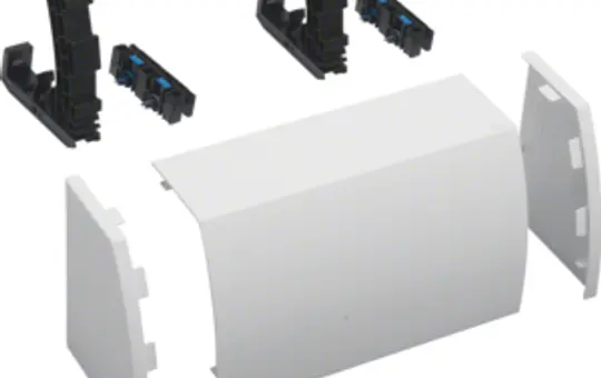 HAGER Goulotte de câblage pour tableau de distribution modulaire 