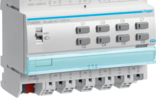 HAGER Actionneur KNX pour volets roulants 