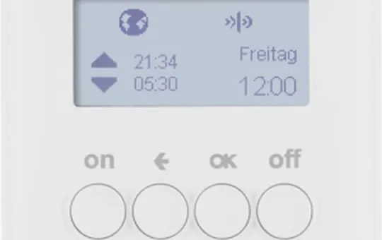 BERKER KNX-RF timer quicklink Q.1/Q.3 