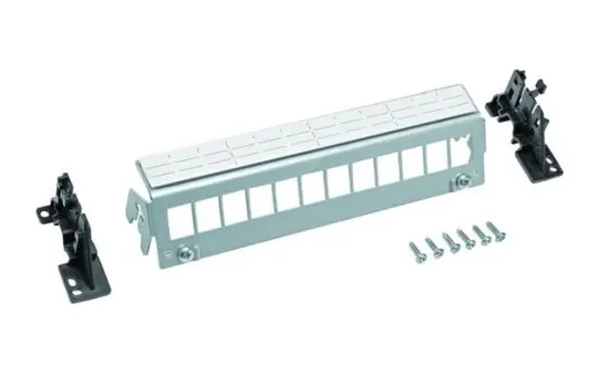 HAGER Patch Panel empty for distribution cabinet 