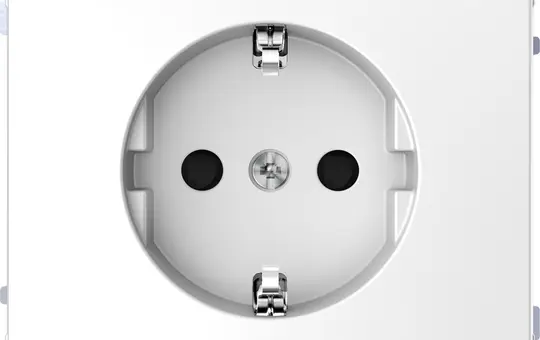MERTEN socket outlet with shutter SCHUKO design 