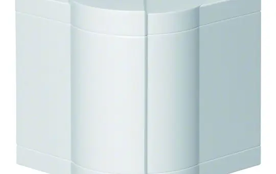 HAGER tehalit External Corner for Ducting, Single Piece 