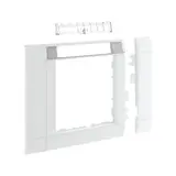 HAGER plaque modulaire descriptive 55 mm 