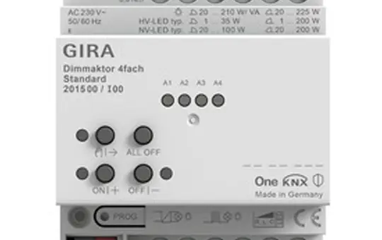 GIRA KNX dimmer actuator 