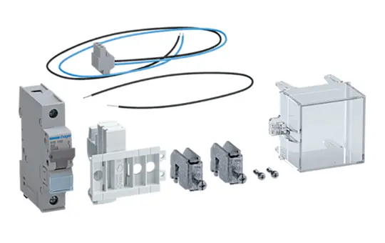 HAGER Installation kit for power supply 