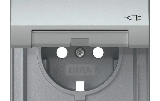 GIRA Plaque prise SCHUKO TX_44 