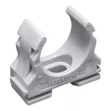 FRÄNKISCHE 22370025 clipfix plastic clamp collar gray | 25 mm