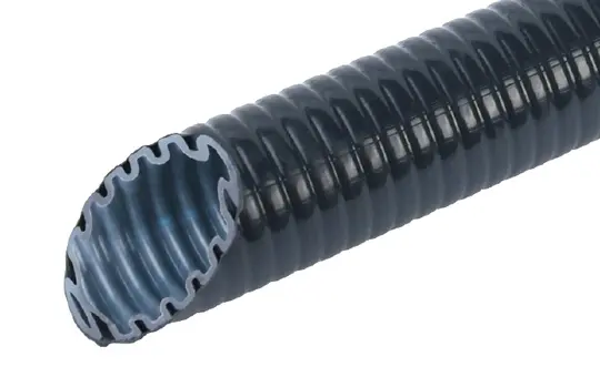 FRÄNKISCHE 25410032 PVC Corrugated Conduit FFKuS-ES-F-UV M32 | black