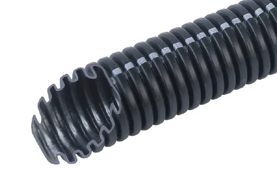 FRÄNKISCHE 24110063 Corrugated Conduit FFKu-EL-F-LS0H M63 | black