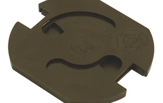 BACHMANN 6320-003.01 PROTECTEUR DE PRISE MARRON Pour coller, 5 pièces | marron