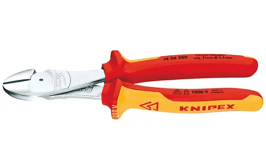 KNIPEX 7406200 Coupe-câbles Pinces coupantes robustes | 200 mm