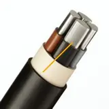 PVC aluminium heavy-duty power cable 70 mm² NAYY-J4X70SEALU Sold by the meter | 4x70 mm²