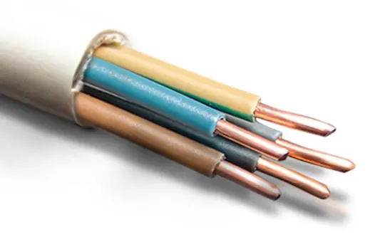 PVC sheathed cable NYM-J 5x16 m 16 mm² Sold by the meter | 5x16 mm²