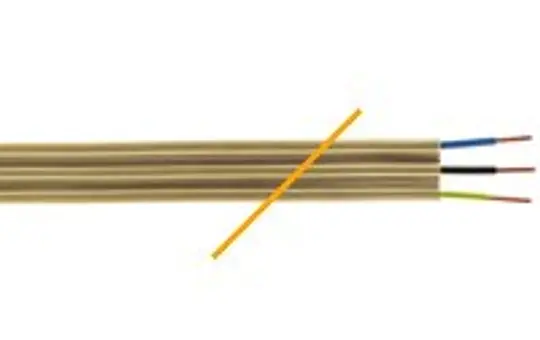 Flat cable 1.5 mm² NYIF-J5X1.5Ri.50 Ring 50 m | 5x1,5 mm²