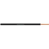 PVC solid core cable H07V-U 2.5 black Roll 100 Ring 100 m | black | 2,5 mm²
