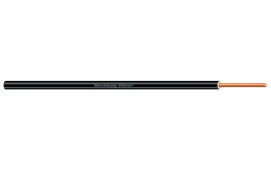 PVC solid core cable H07V-U 1.5 brown, roll 100 Ring 100 m | brown | 1,5 mm²