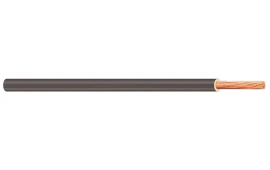 ELMAT H07V-K1.5brRi.100 PVC flexible conductor cable Ring 100 m | brown | 1,5 mm²