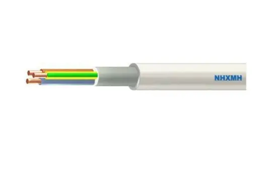 Câble gainé sans halogène NHXMH-J 5x2,5 m 2,5 mm² tissu au mètre | 5x2,5 mm²
