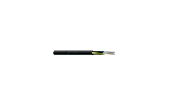 Gaine en caoutchouc jusqu'à 500 V avec PE H05RR-F2x0,75Ri.50 Anneau de 50 m | 2x0,75 mm²