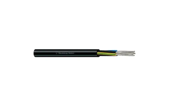 Gaine en caoutchouc jusqu'à 750 V avec PE H07RN-F4G6Ri.50 Anneau de 50 m | 4G6 mm²