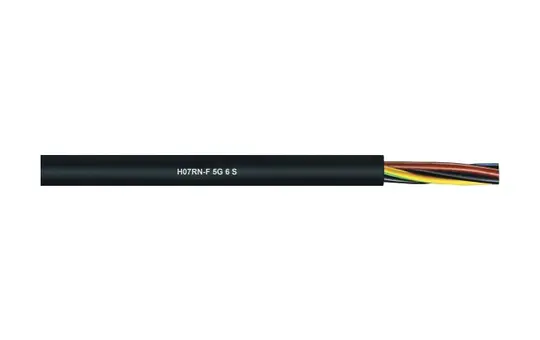 Rubber cable up to 750 V with PE H07RN-F5G6Ri.50 Ring 50 m | 5G6 mm²