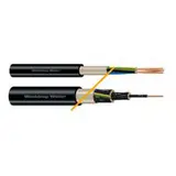 High-voltage underground cable NYY-J 3x1.5 RE Ri.50 1.5 mm² Ring 50 m | 3x1,5 mm²