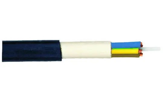 Câble de terre haute tension NYY-J 5x35 RM Mt 35 mm² tissu au mètre | 5x35 mm²