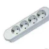 BACHMANN 381.223K Prise de table SMART 4 fois | blanc | keine