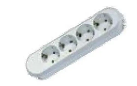 BACHMANN 381.223K Prise de table SMART 4 fois | blanc | keine