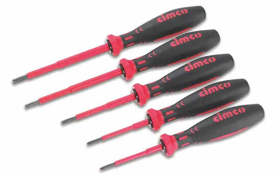 CIMCO 117900 VDE Screwdriver Set 5-piece TORX
