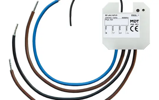 MDT RF-JAL1UP.01 KNX-RF Radio Shutter Actuator 1-fold