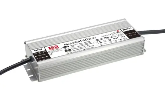 MEANWELL HLG-320H-24A HLG 24 V LED switching power supply 320W