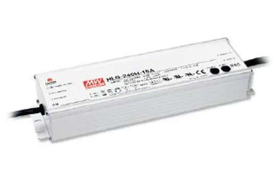 MEANWELL HLG-240H-24B HLG 24 V LED Dimmable Switching Power Supply 240W