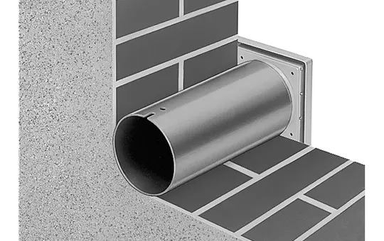 HELIOS 00717 Ensemble d'encastrement mural pour MiniVent 90/100 mm