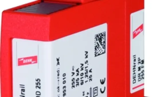 DEHN 953205 Parafoudre de type 3 2 pôles, avec contact