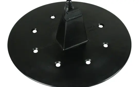 DEHN 552030 Passe-toit toit plat | noir