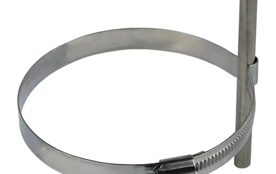 DEHN 200079 Support de câble pour descente d'eau pluviale Type PPS V2A | 80-100 mm