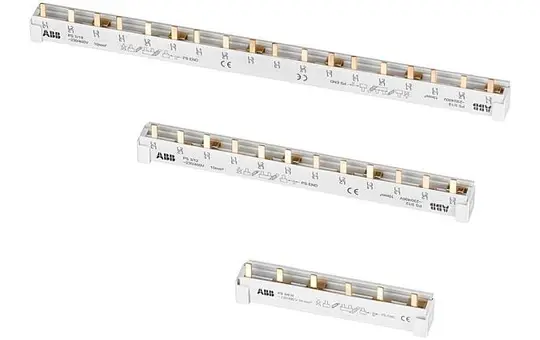 ABB PS4/12NA Phase busbar 4-phase (1+N) 12 TE