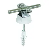 DEHN 274160 Support de câble DEHNhold 8 - 10 mm V2A avec vis