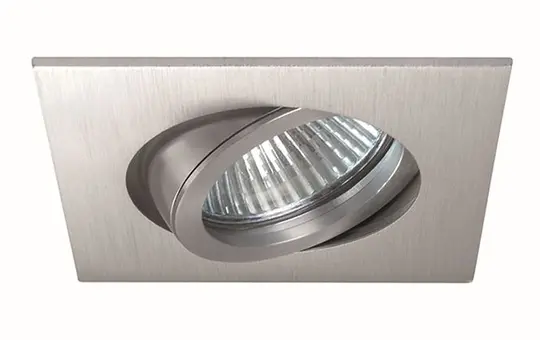 BRUMBERG 0065.25 Recessed Light TIRREL GX5.3 square | aluminum matt