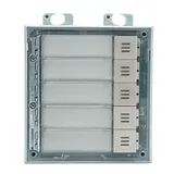 2N 9155035 IP Verso Module Call button module 5-fold | nickel