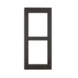 2N 9155022B IP Verso Front Panel Surface-Mounted 2 modules | black