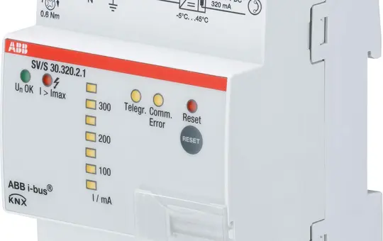 ABB SV/S30.640.5.1 Alimentation de bus KNX 640 mA, fonction de diagnostic