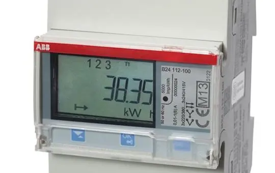 ABB B24112-100 Current Transformer Meter CT Pulse Output RS-485, steel